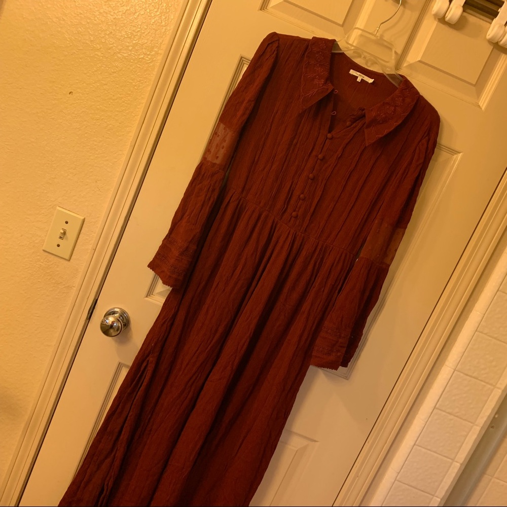 TULAROSE Peasant Dress